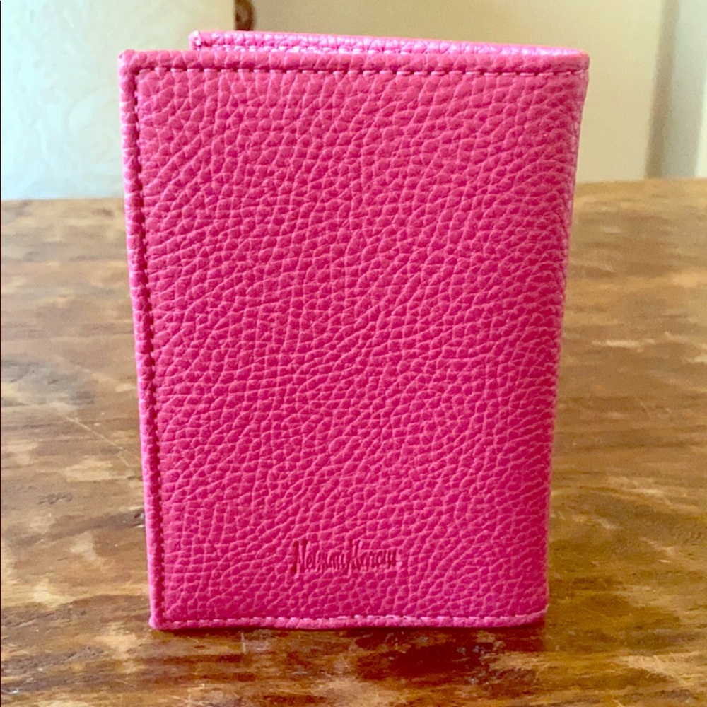 Neiman Marcus leather passport cover